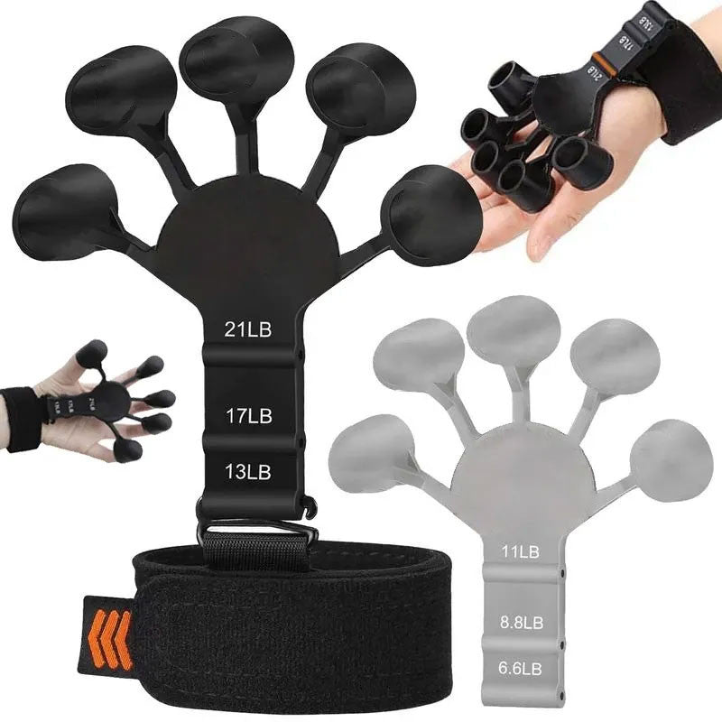 Hand Gripster | Silicone Finger Gripper | Hand Strengthener For Workout